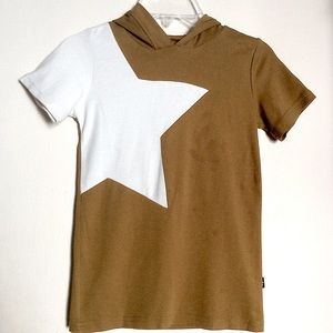 PC two XS(4-5) YOUTH Girls Hoodie TOP, Two tone.